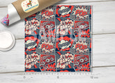 Retro Pop Art comic Adhesive Vinyl 1111
